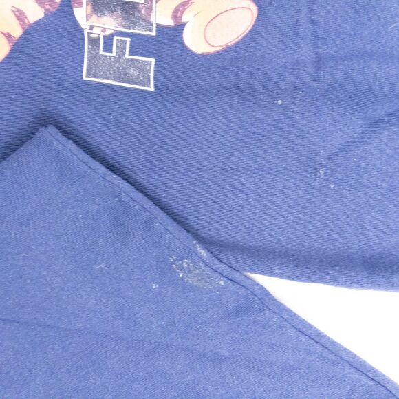 Vintage 90s Winnie the Pooh Tigger Florida Sweatshirt USA Made Navy Women’s L - Picture 4 of 7